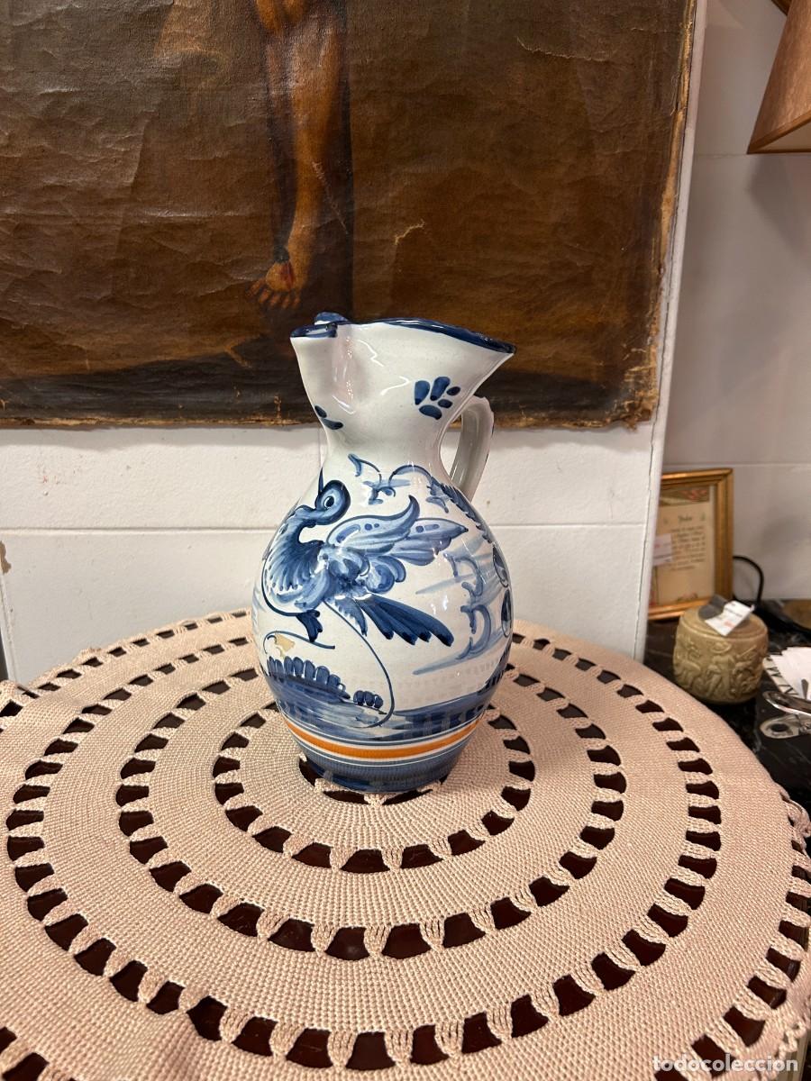 Vintage: Jarra de cer&aacute;mica Puente la Arzobispo