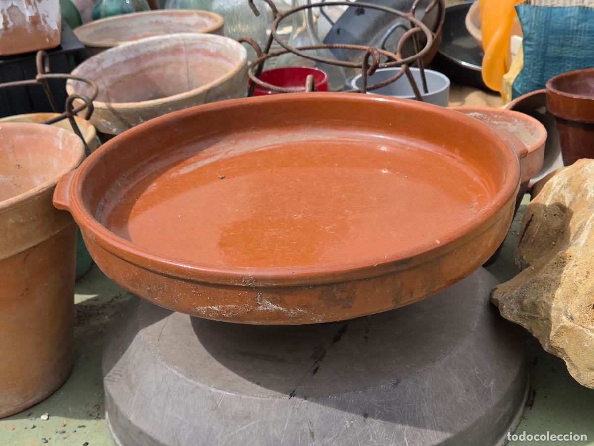 Vintage: cazuela de barro rustico - Foto 1