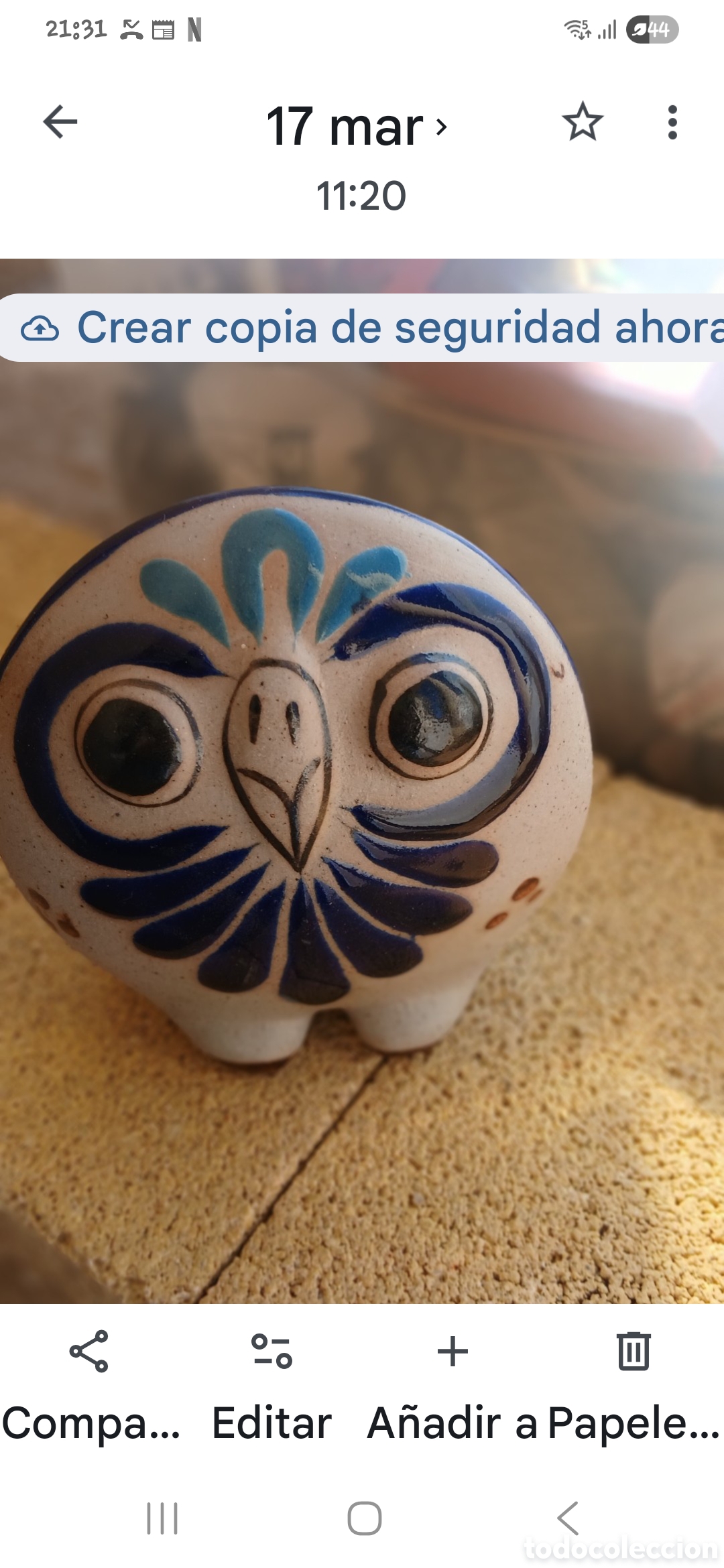 Vintage: FIGURAS DE PORCELANA MEXICANA PINTADAS A MANO