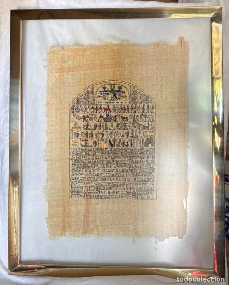 Vintage: Papiro estilo egipcio