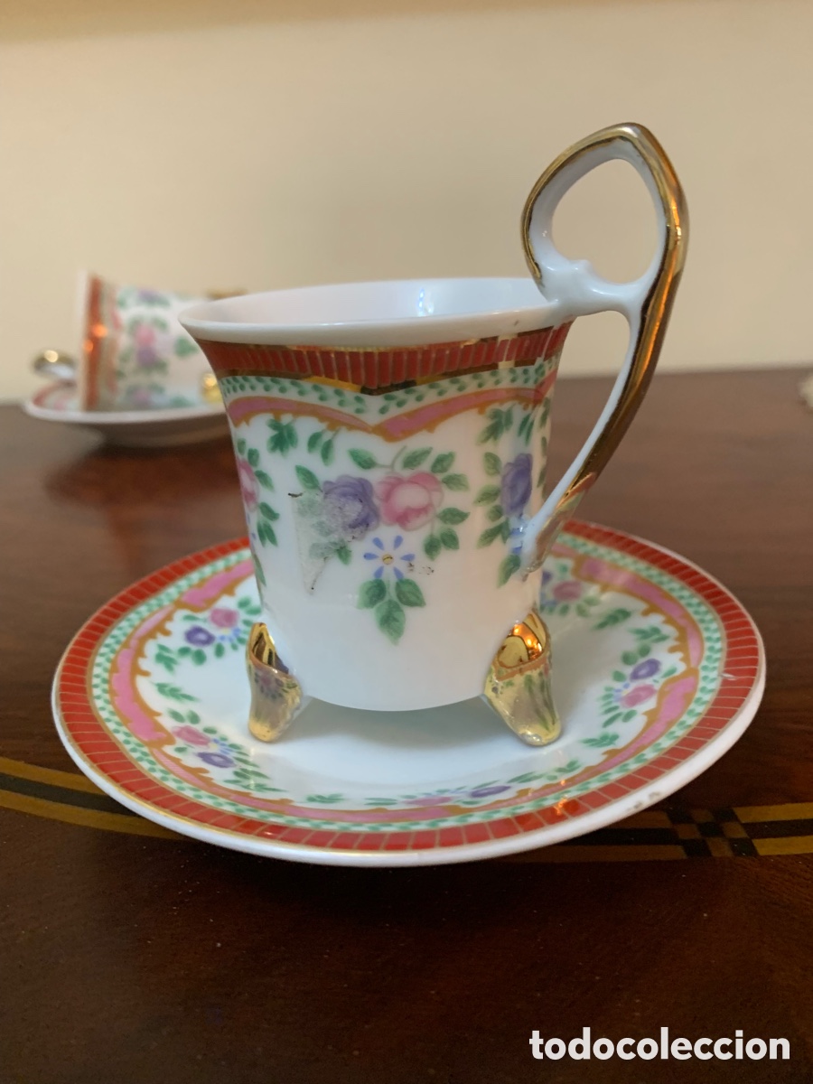 Vintage: Taza de porcelana de co&ntilde;eccion