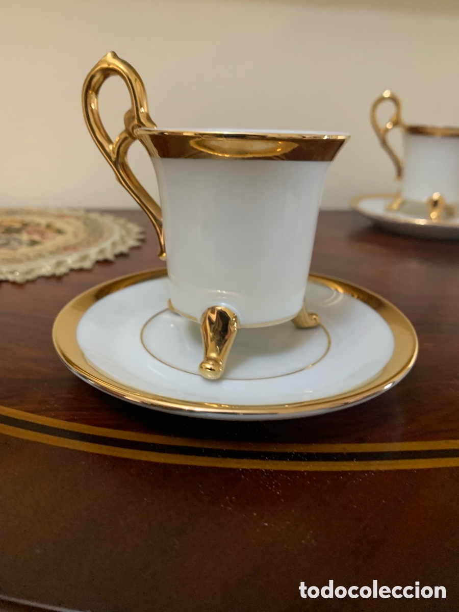 Vintage: Taza de porcelana de coleccion