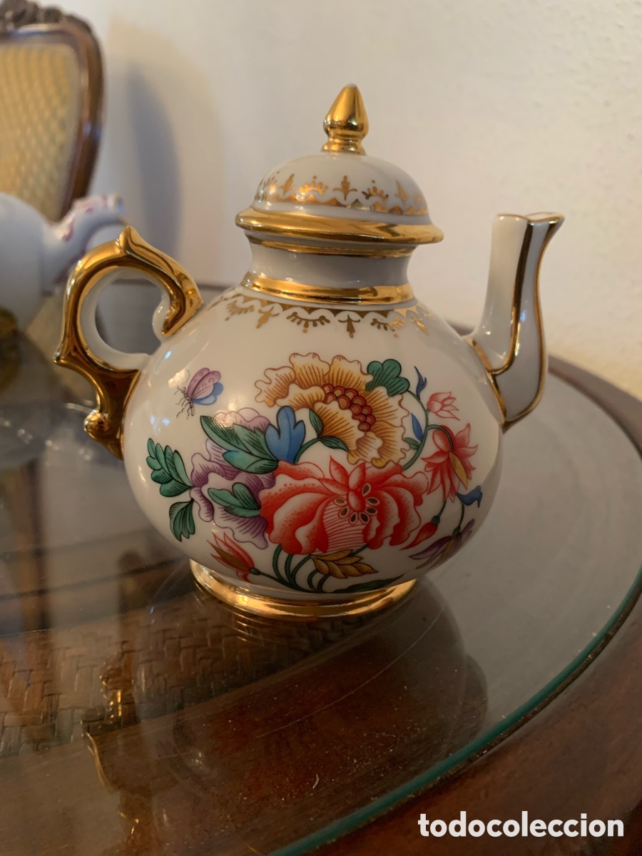 Vintage: Tetera de porcelana La Reggia de coleccion