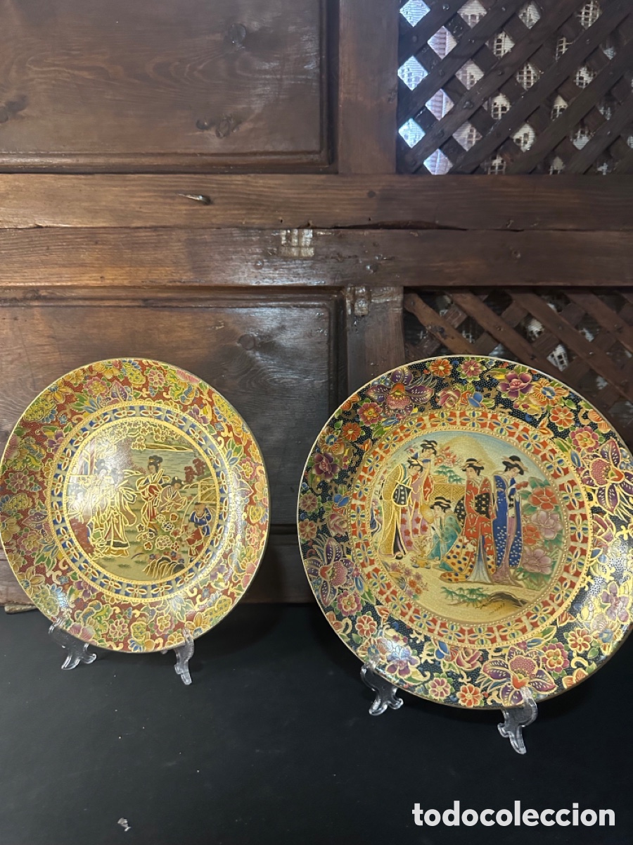 Vintage: Platos - Satsuma- vintage