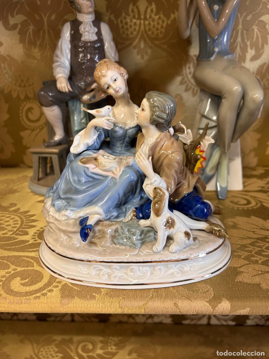 Vintage: Figura porcelana mexicana Cuernavaca