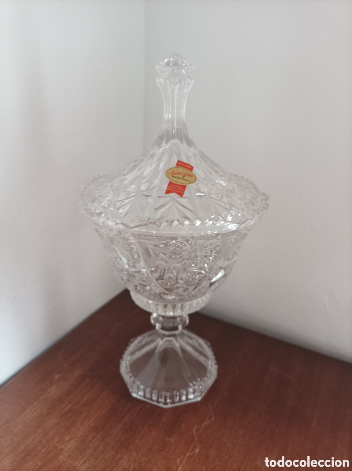 Vintage: Bombonera Anna H&uuml;tte Cristal de Plomo 24% - Made in Germany