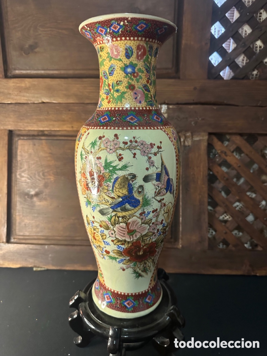 Vintage: Jarr&oacute;n de porcelana Satsum