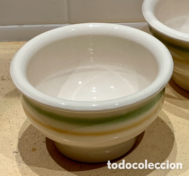 Vintage: Cuenco. Cer&aacute;mica Artesanal. Meridiano. Villarreal. Castell&oacute;n. A&ntilde;os 80.