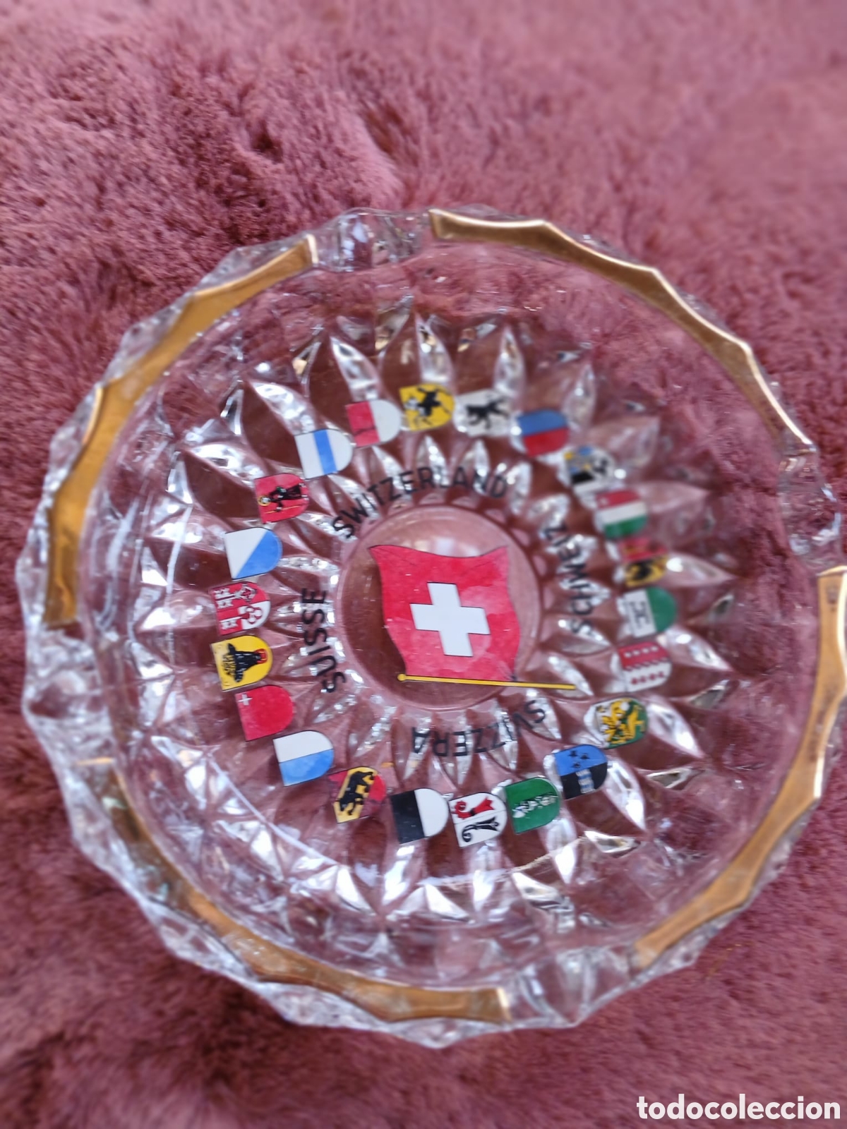 Vintage: Cenicero de Suiza Grandes