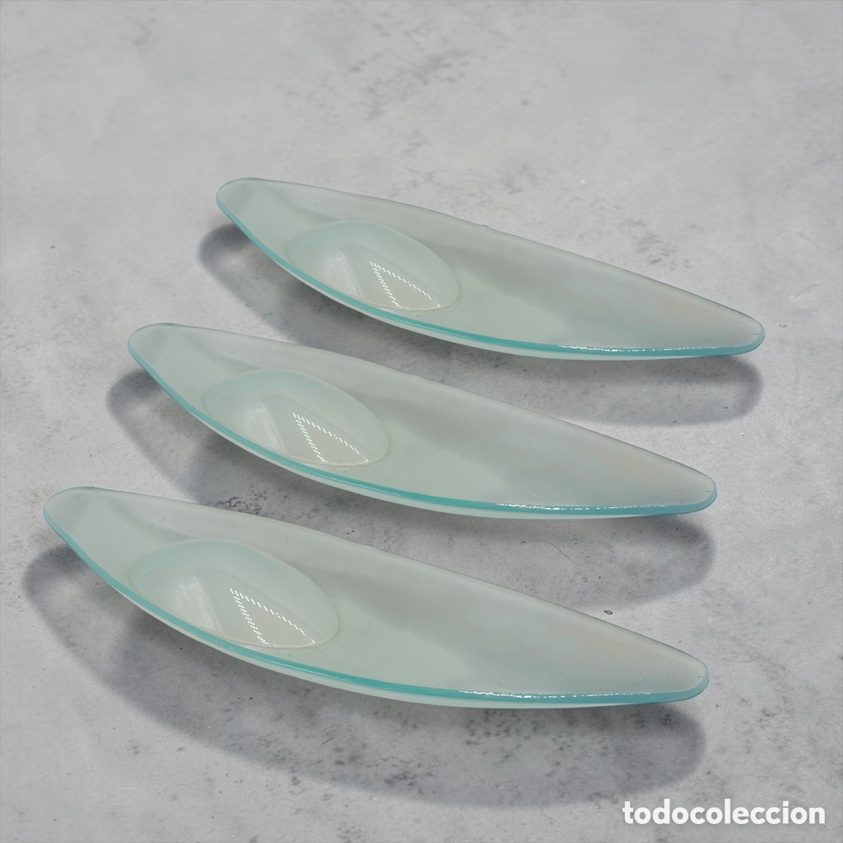 Vintage: Grandes Bandejas de Cristal Dise&ntilde;o Moderno