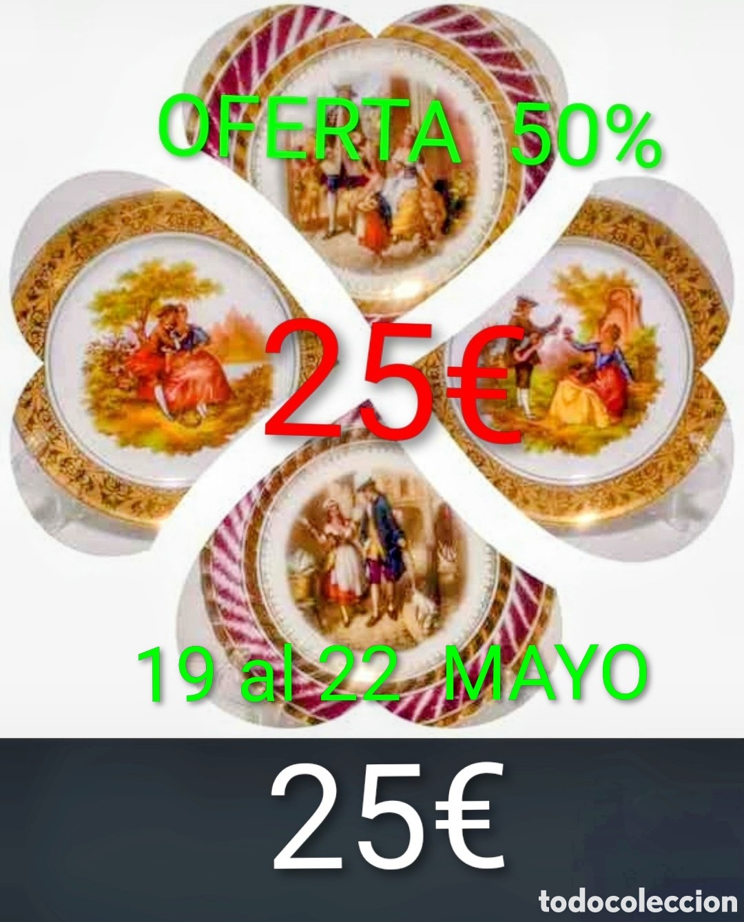 Vintage: Plato50%antes45&euro;ahora 25&euro;