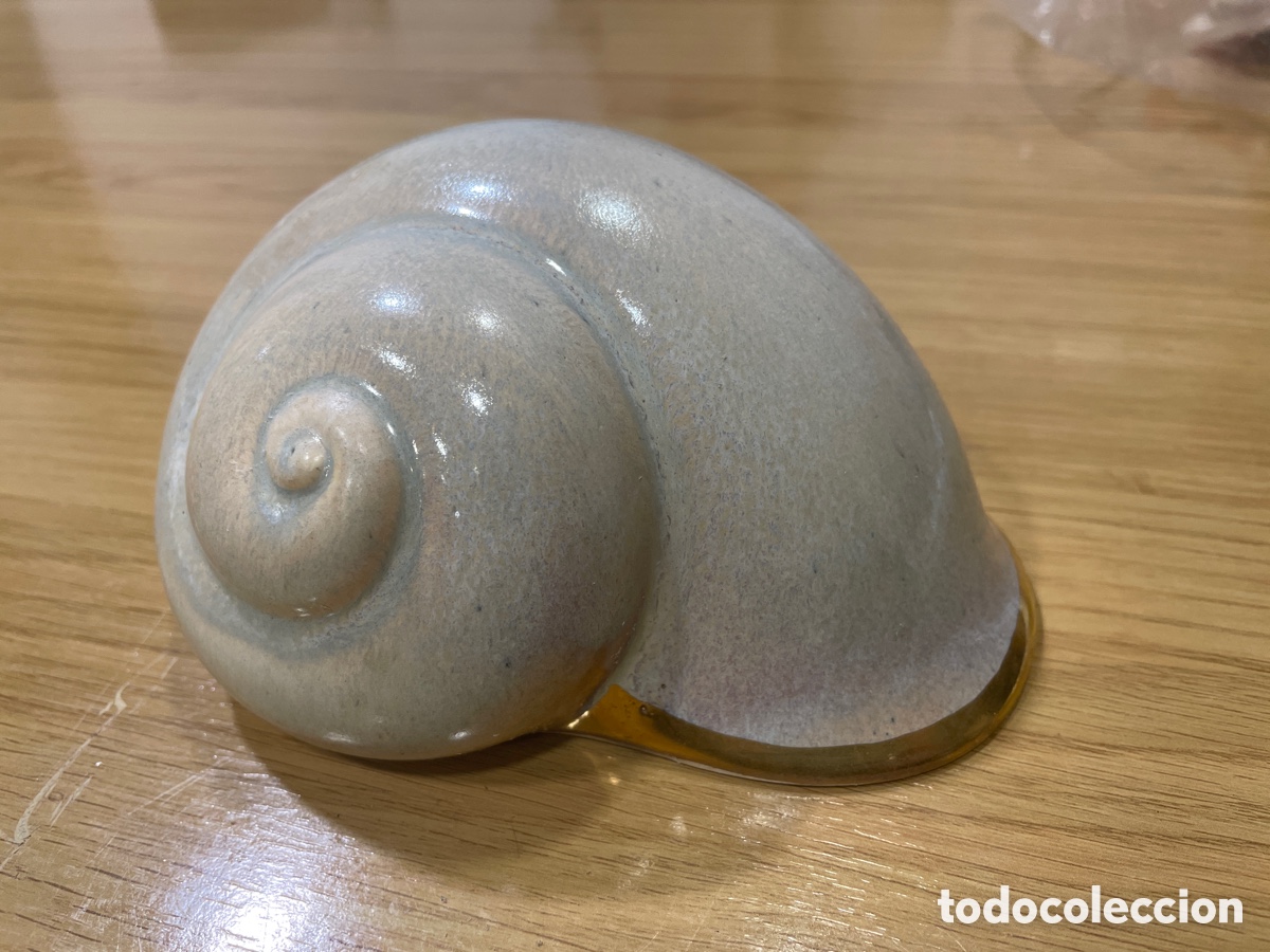 Vintage: Caracola de cer&aacute;mica