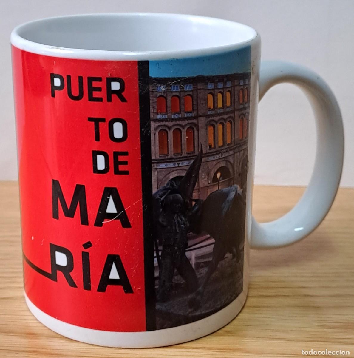 Vintage: JARRA DE CERAMICA, RECUERDO PUERTO DE SANTA MARIA. JARRA-183