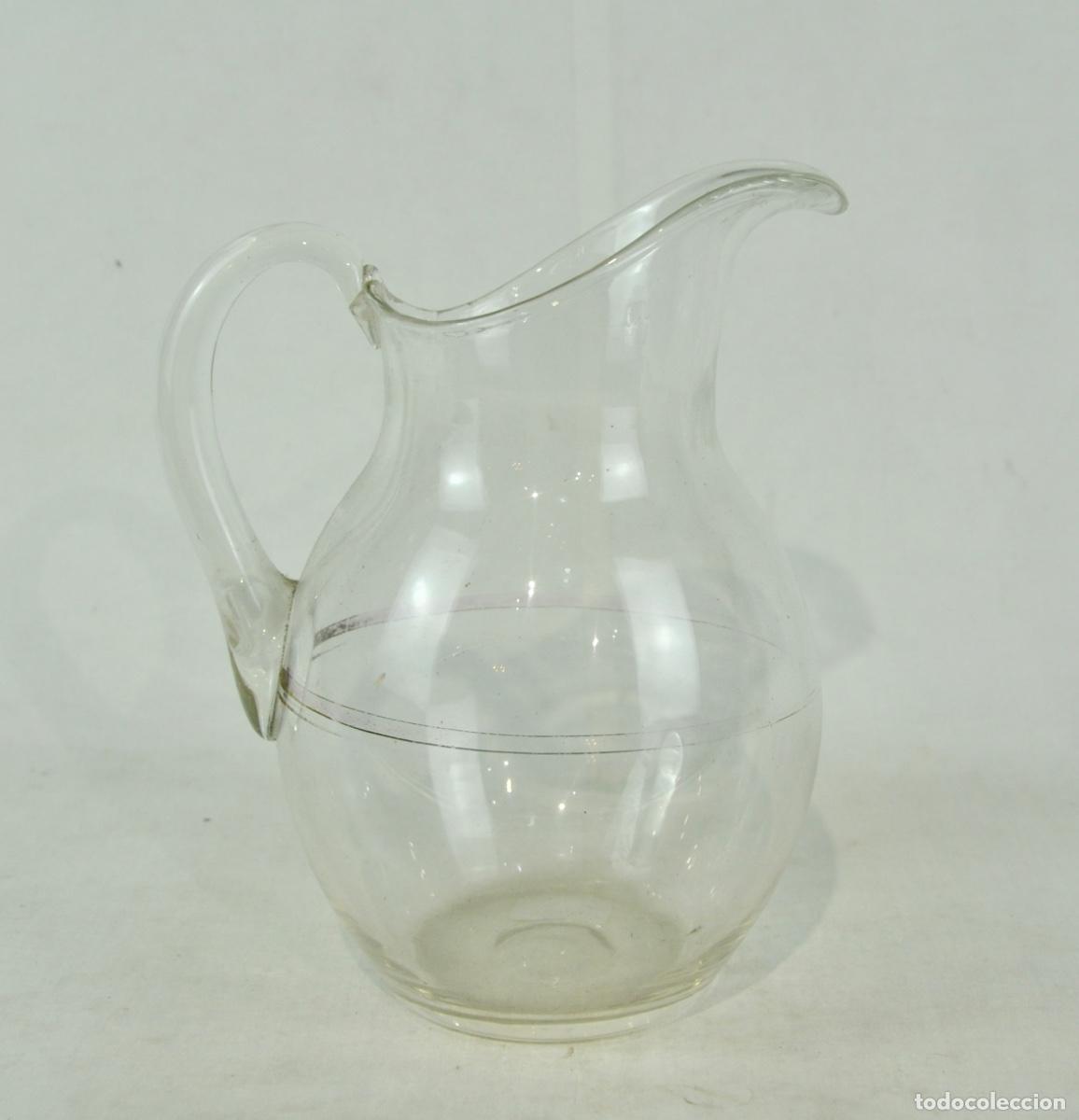 Vintage: Jarra de cristal para agua