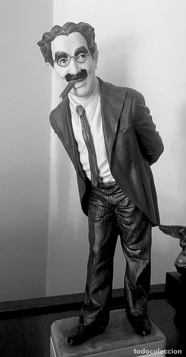 Vintage: Figura porcelana.Groucho Marx numerada.