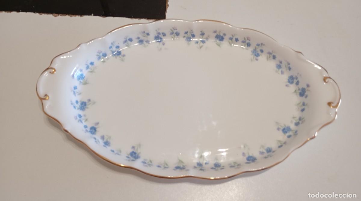 Vintage: HERMOSA BANDEJA OVALADA DE PORCELANA FINA DE ROYAL ALBERT,DE LA COLECCI&Oacute;N MEMORY LANE, VINTAGE
