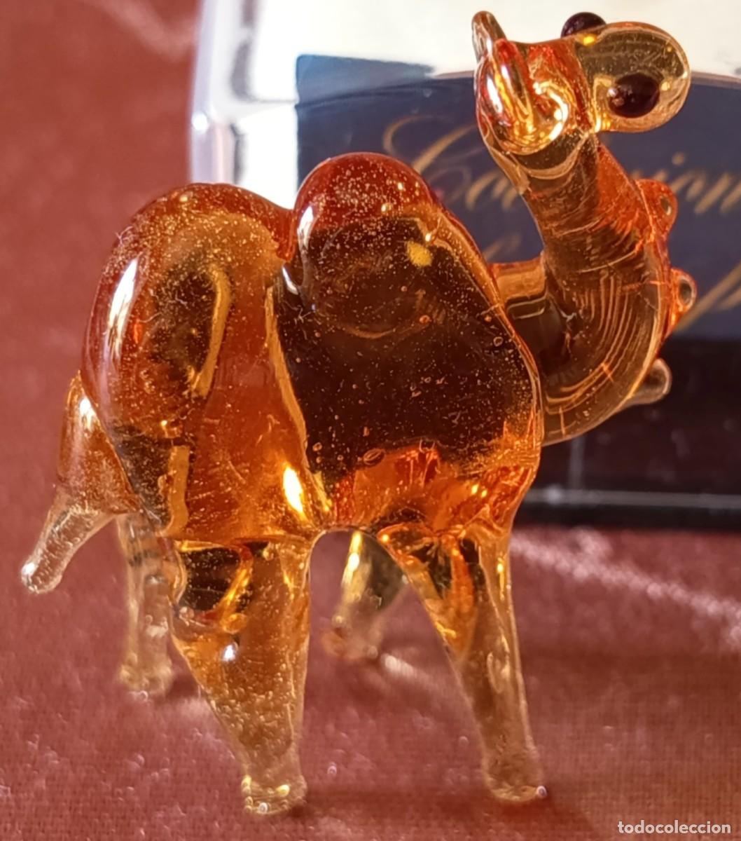 Vintage: CAMELLO DE COLECCI&Oacute;N FABBRI EDITORI DE CRISTAL DE MURANO. A&Ntilde;OS 80-90
