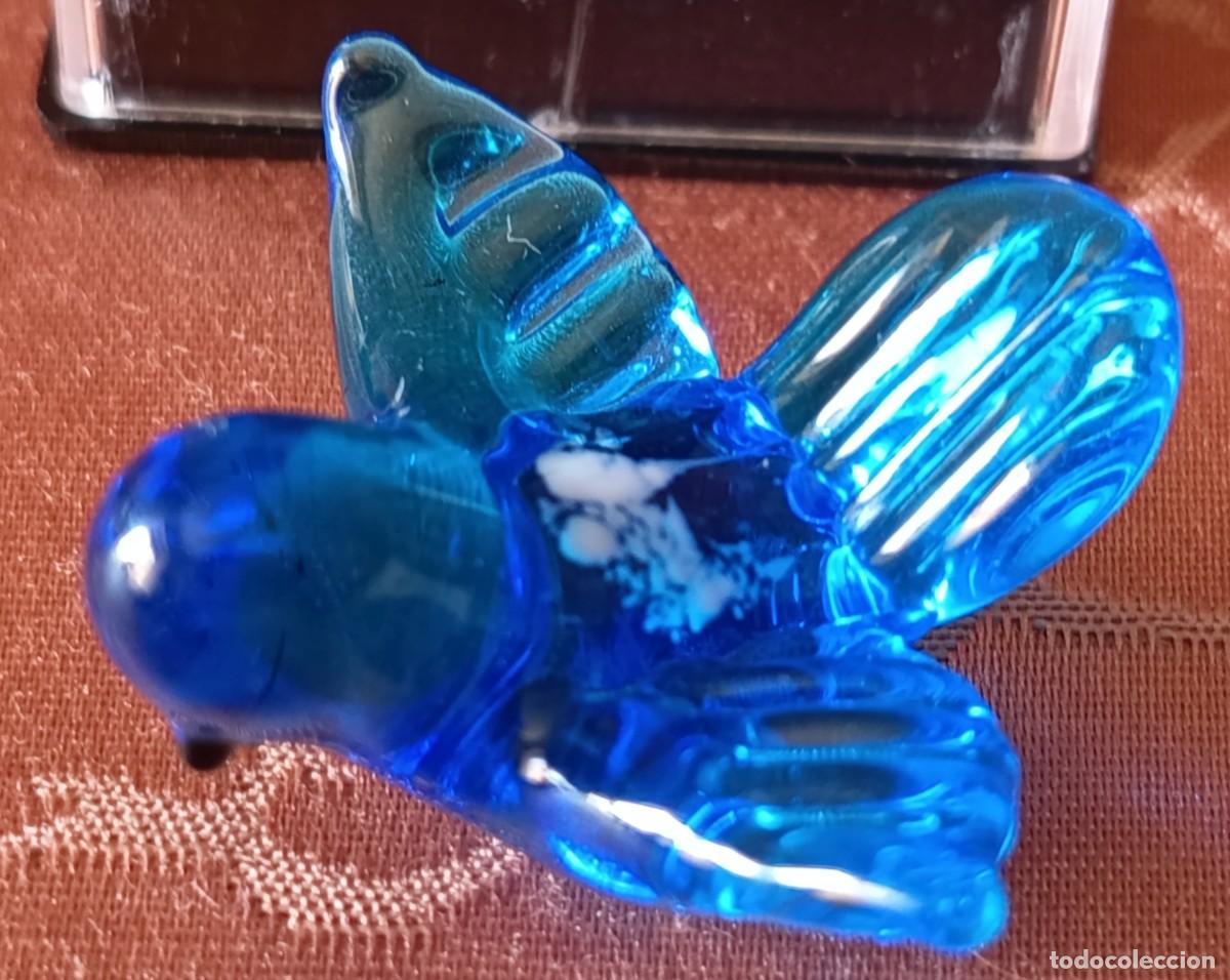 Vintage: PALOMA DE COLECCI&Oacute;N FABBRI EDITORI DE CRISTAL DE MURANO. A&Ntilde;OS 80-90