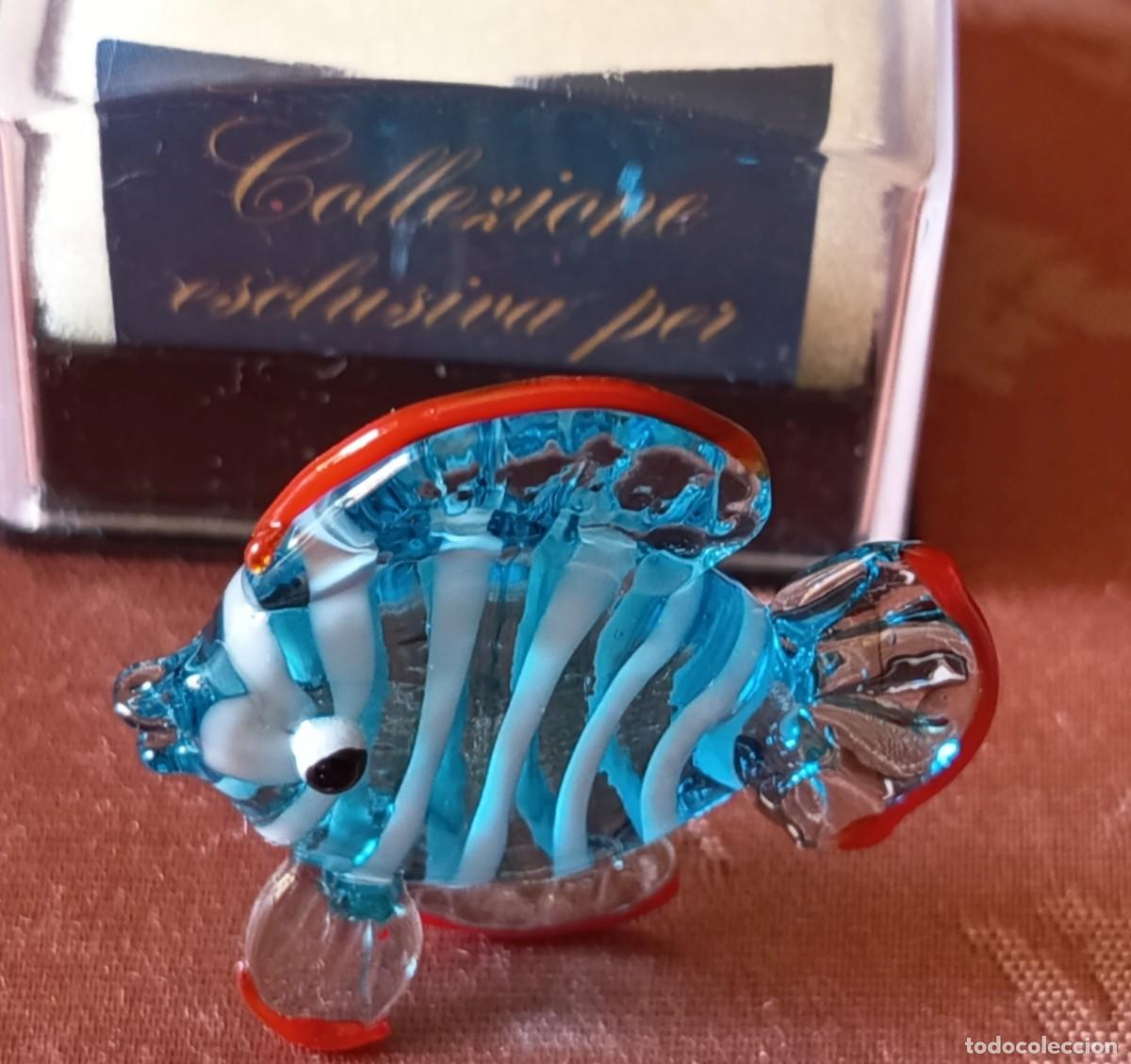 Vintage: PEZ DE COLECCI&Oacute;N FABBRI EDITORI DE CRISTAL DE MURANO. A&Ntilde;OS 80-90