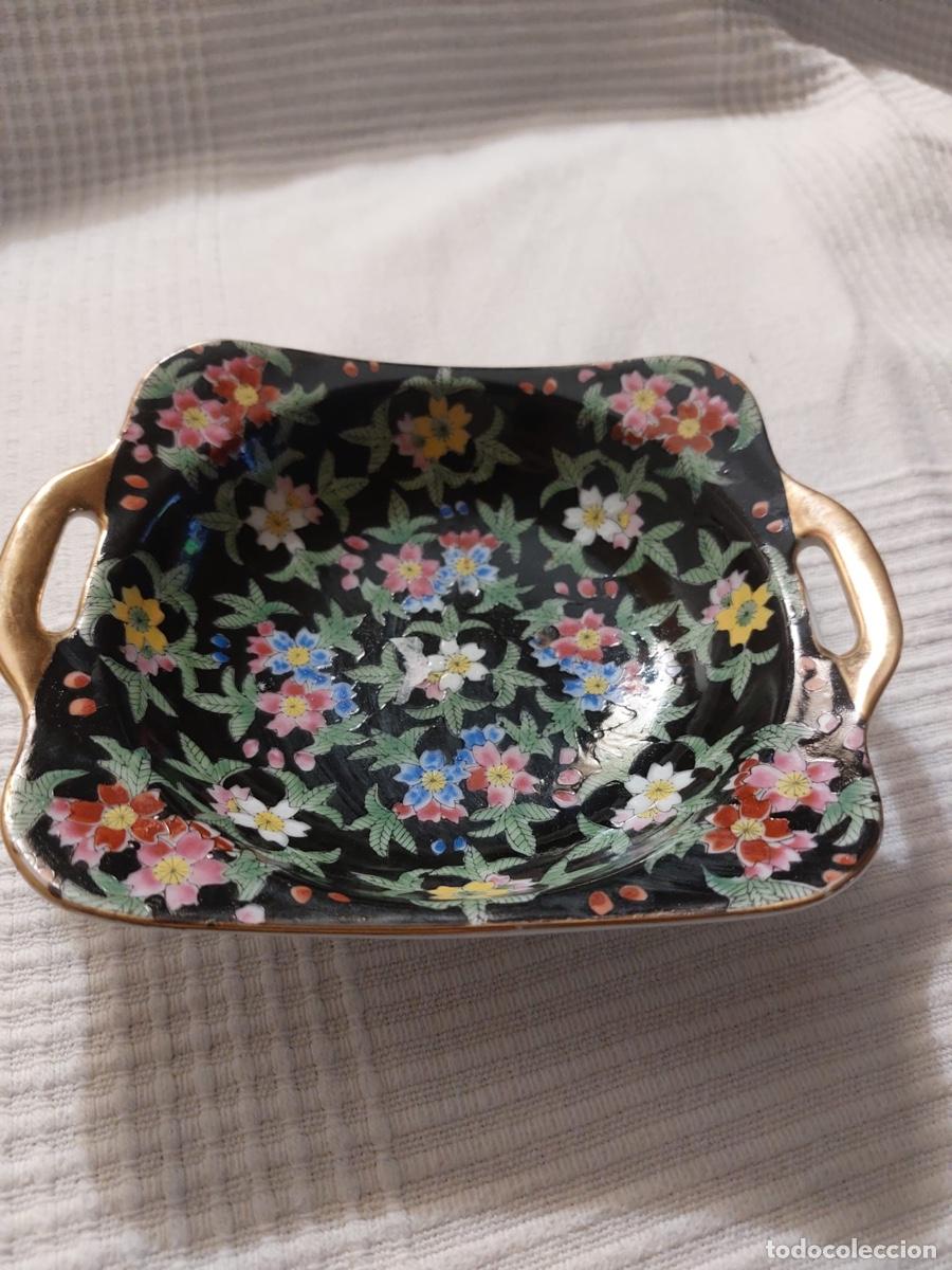 Vintage: PEQUE&Ntilde;A BANDEJA PORCELANA