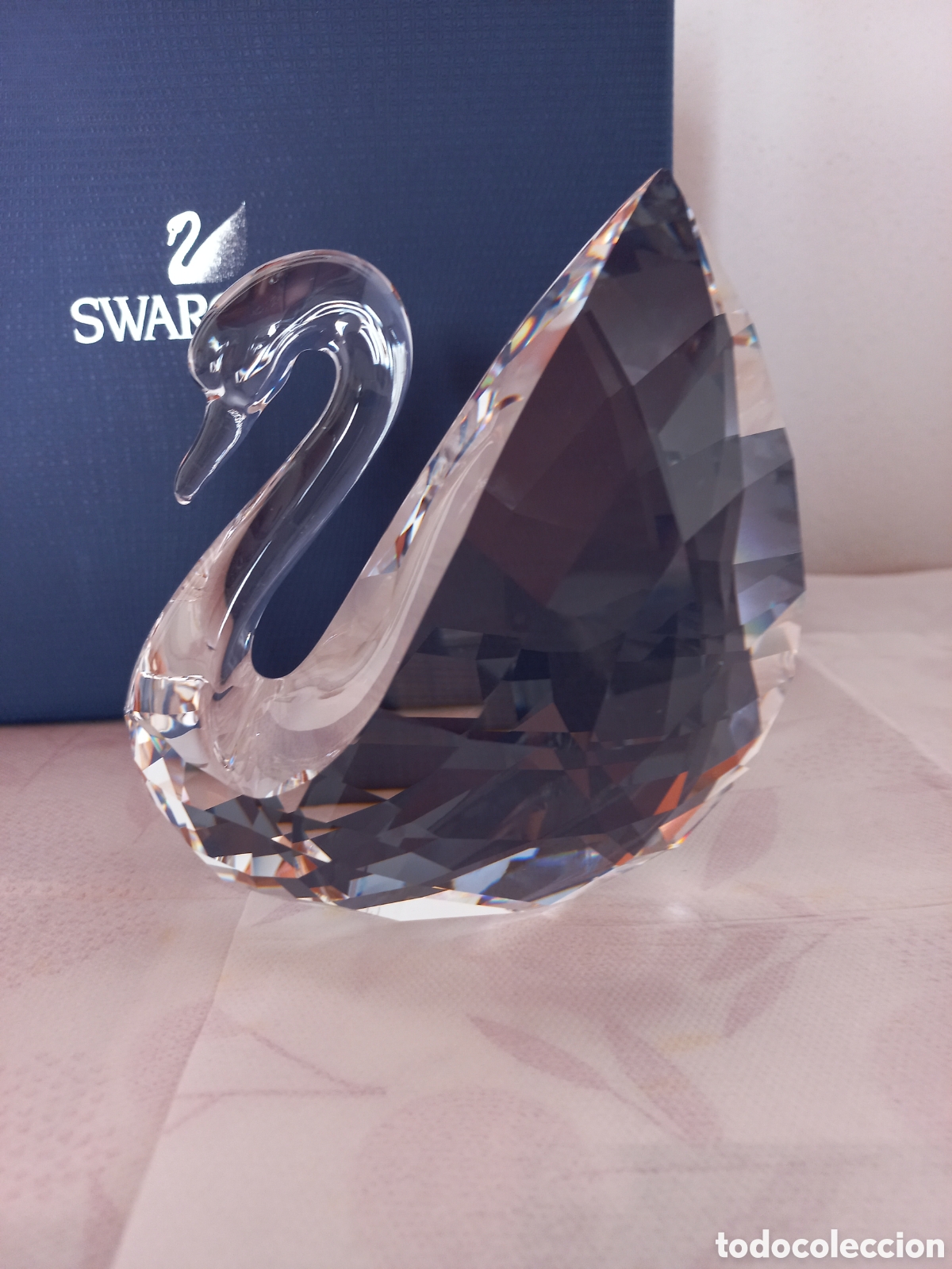 Vintage: CISNE SWAROVSKI CRISTAL