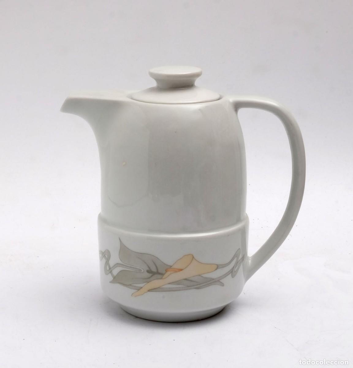 Vintage: Cafetera de porcelana Pozzani. Brasil