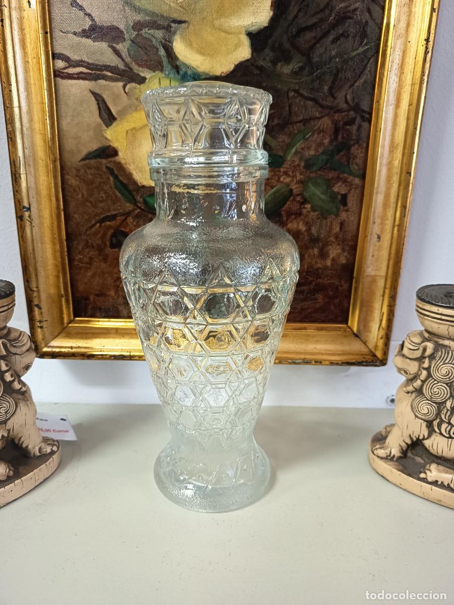 Vintage: Licorera Cristal moldeado