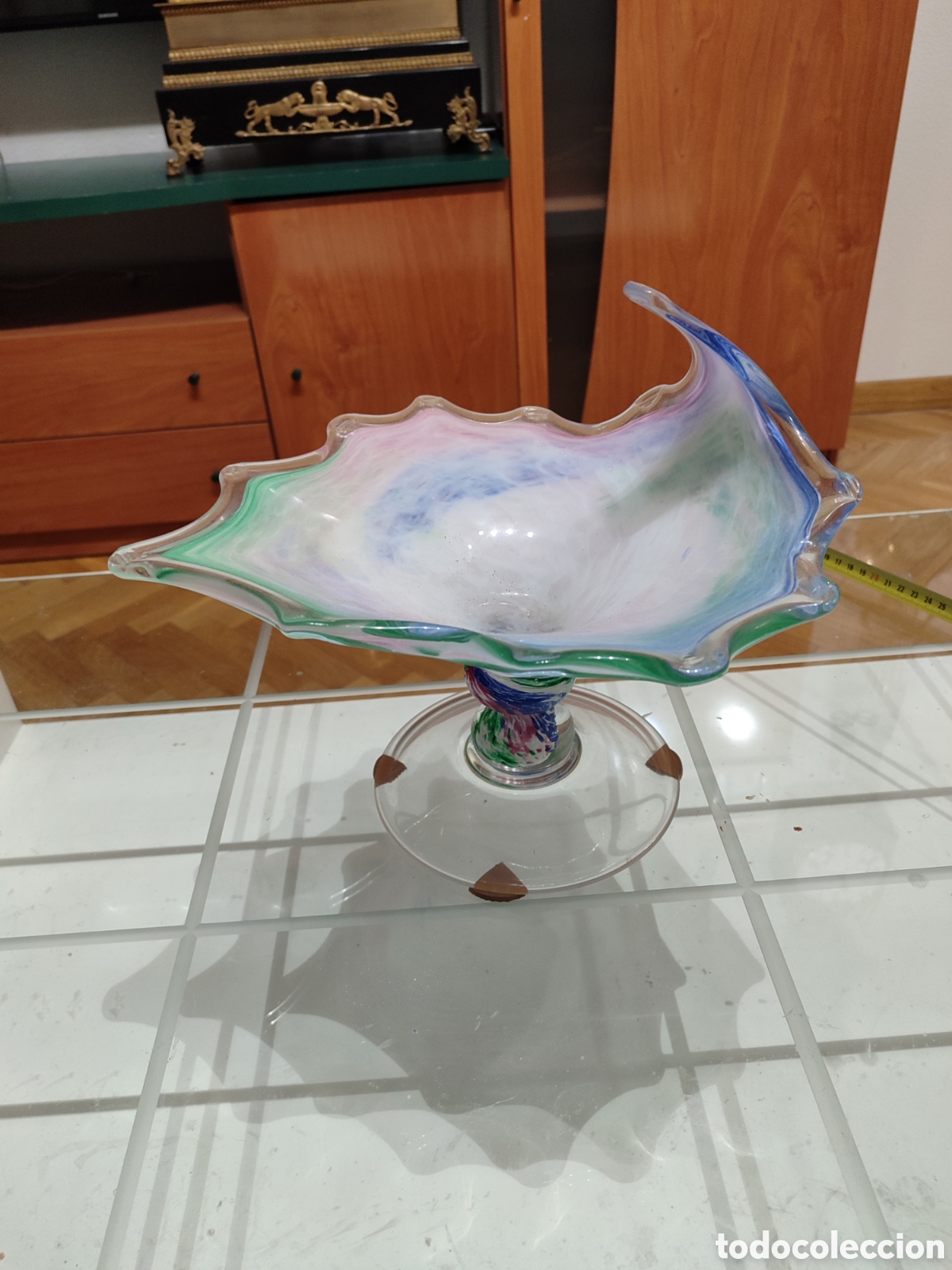 Vintage: Centro de mesa cristal Murano - Foto 3