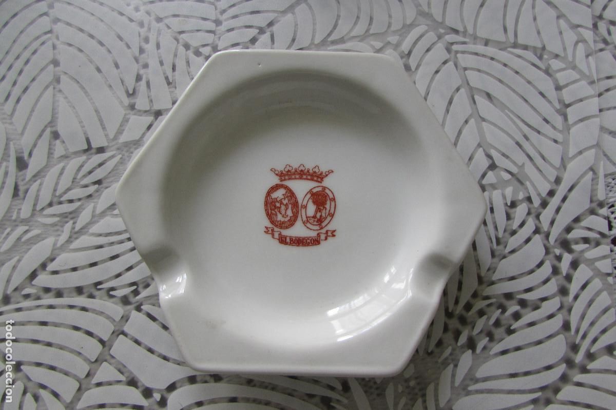 Vintage: CENICERO DE PORCELANA VINTAGE EL BODEGON