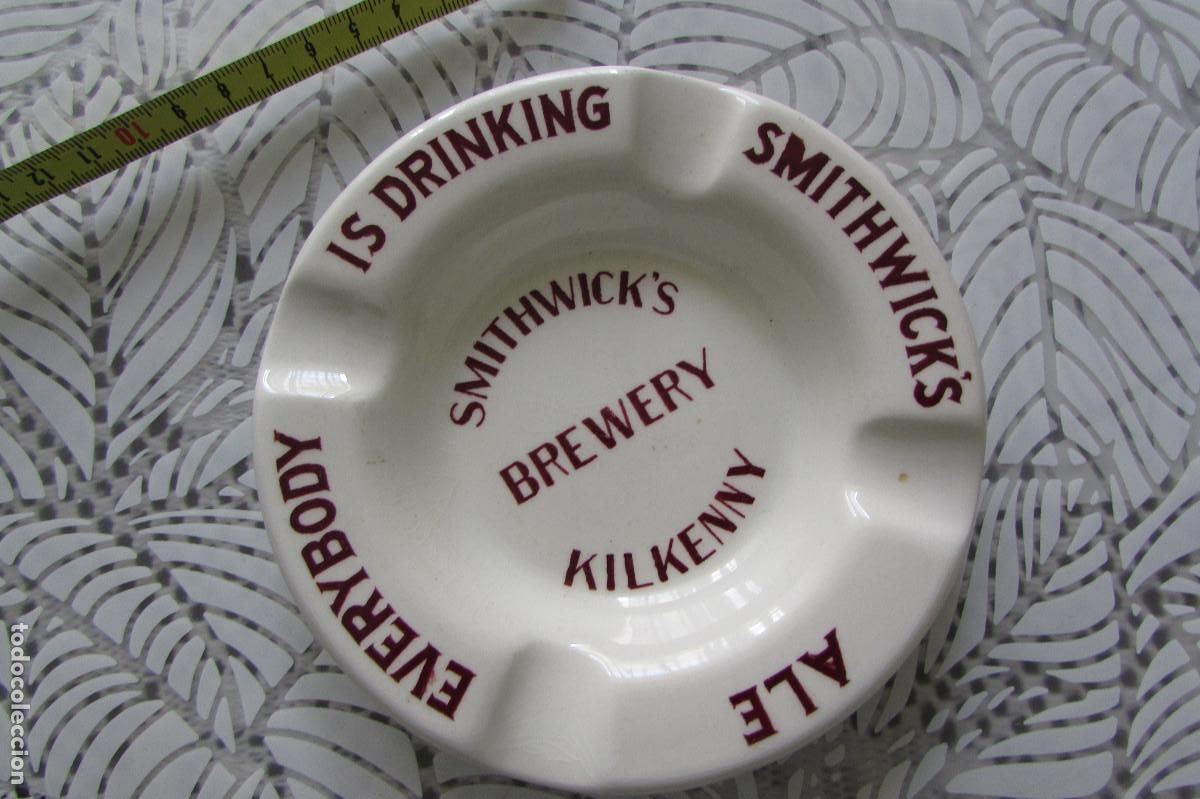 Vintage: Rare vintage Smithwick's Brewery, Kilkenny Ashtray