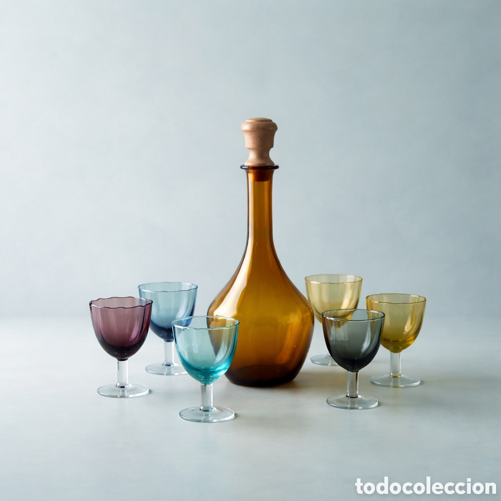 Vintage: Juego de licor de mediados de siglo