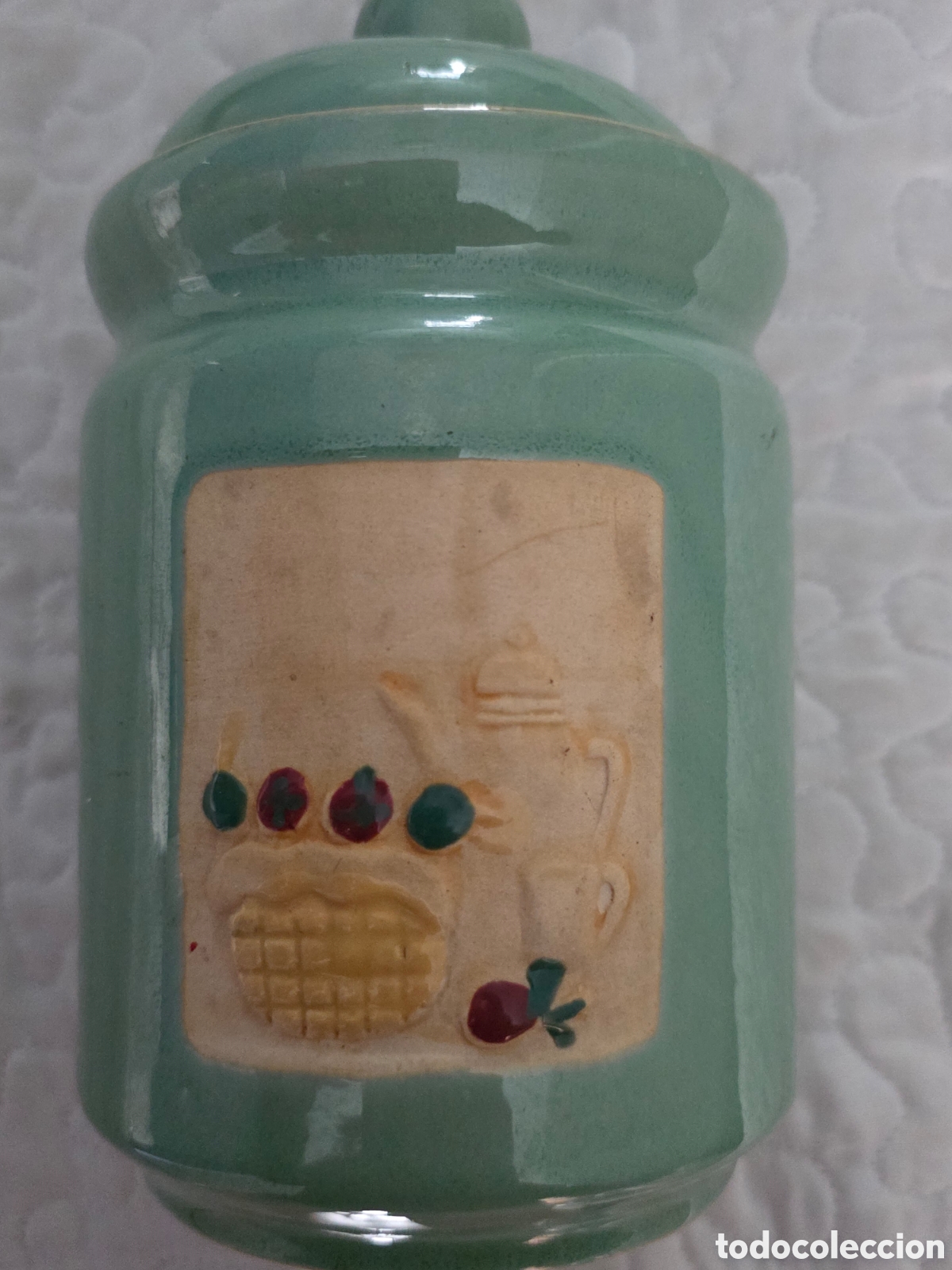 Vintage: BOTE O TARRO PORCELANA