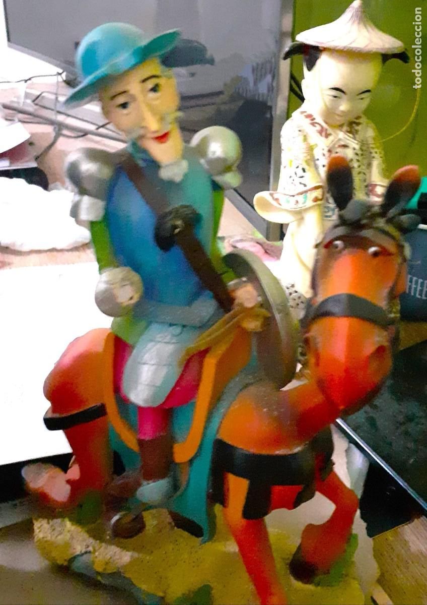 Vintage: DON QUIJOTE DE LA MANCHA. FIGURA DE PORCELANA.
