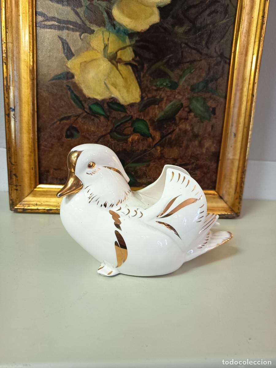 Vintage: Paloma de porcelana japonesa