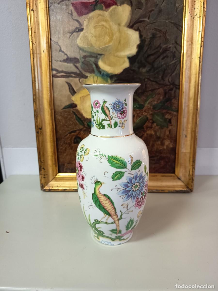 Vintage: Florero porcelana Para&iacute;so