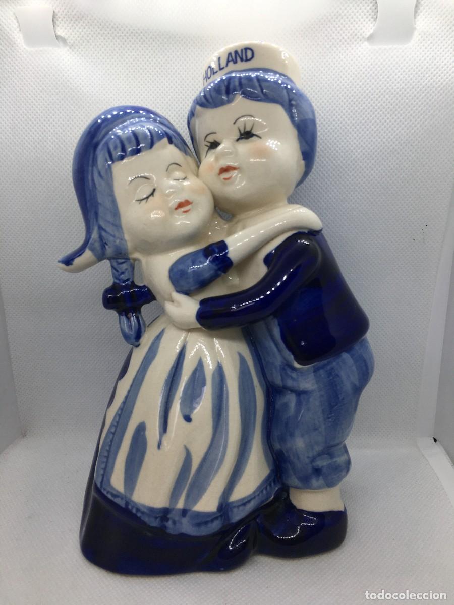 Vintage: Delft Blue.Figura de amistad.