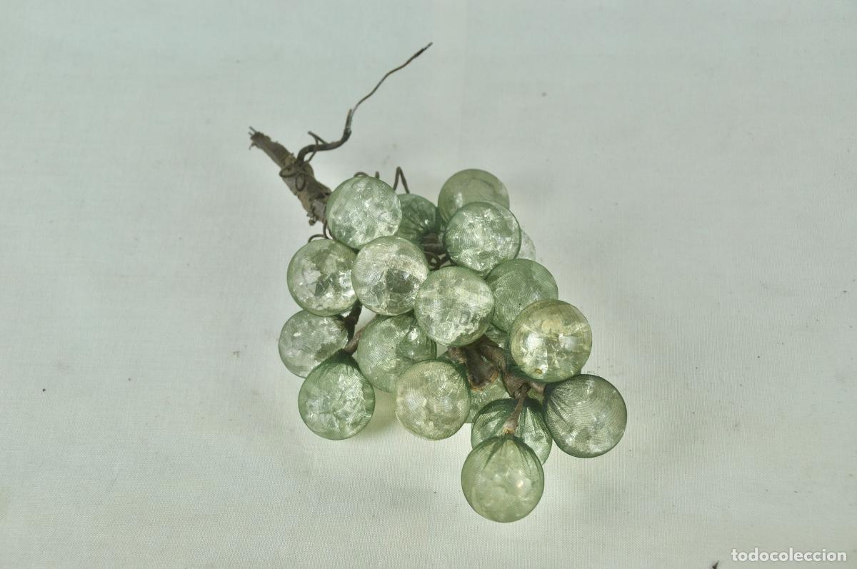 Vintage: Racimo uvas de cristal - Foto 7