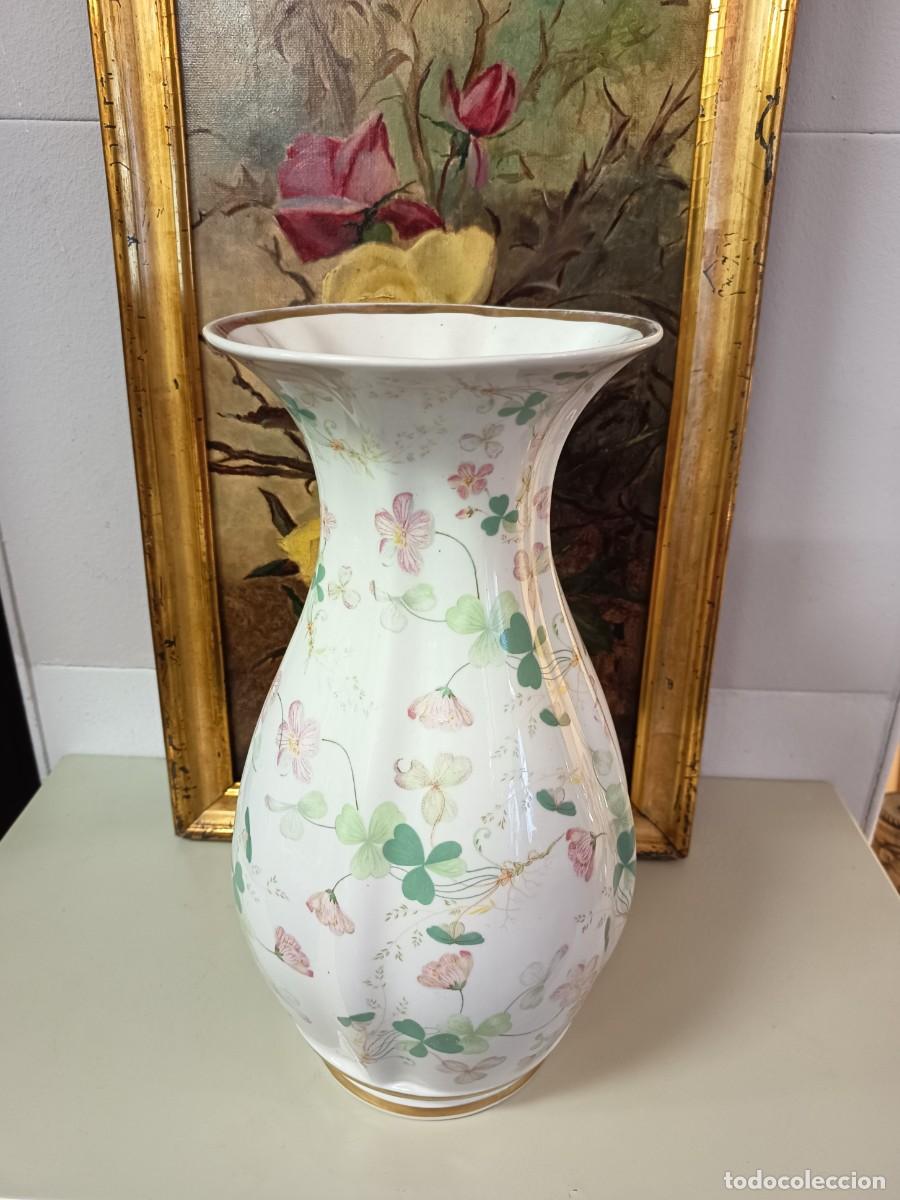 Vintage: Florero porcelana Hispania 33cm