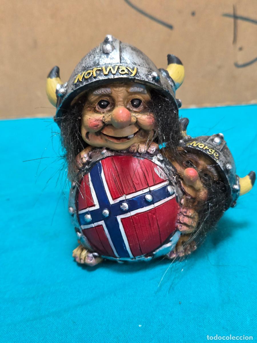 Vintage: figura enano viquingo