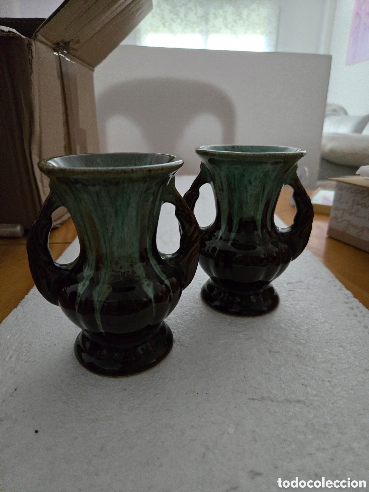Vintage: Jarrones alemanes vintage numerados Foreign