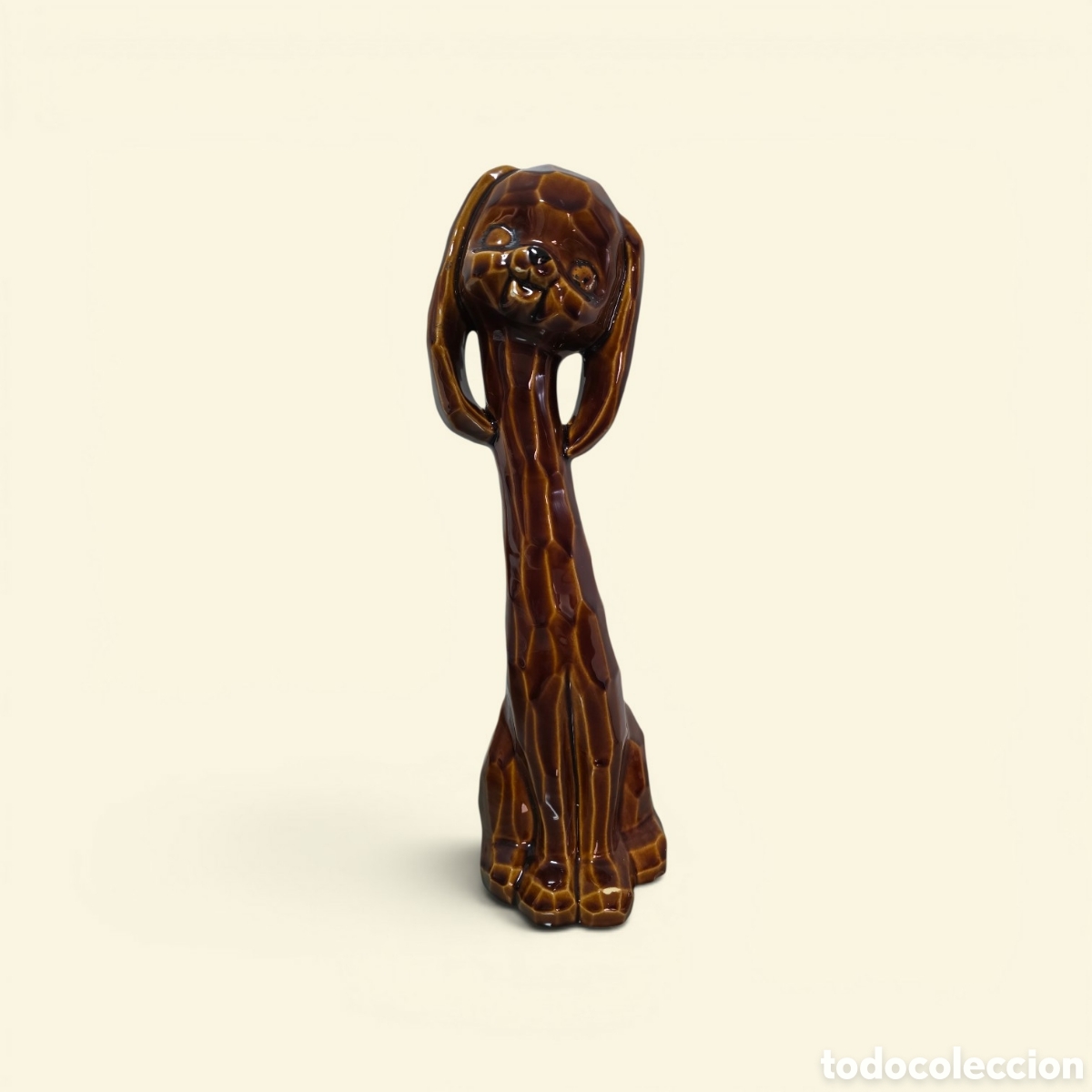 Vintage: Figura perro Eiho porcelana Kitsch 1960