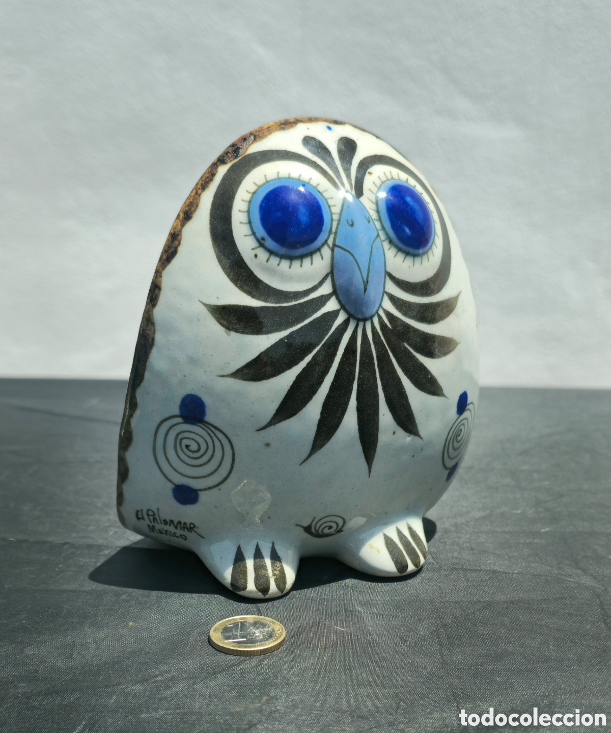 Vintage: Buho Ceramica mejico