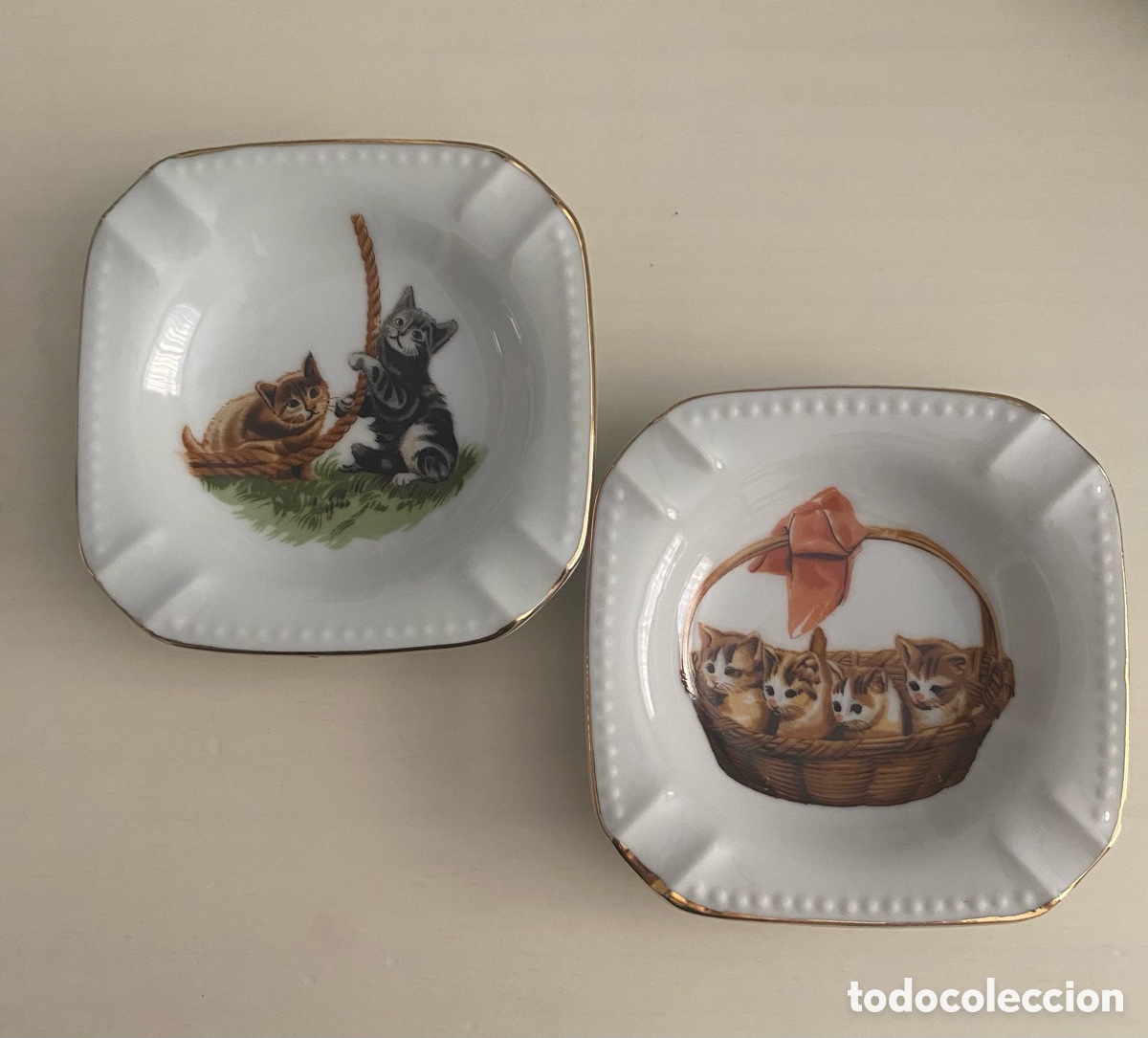 Vintage: Lote de 2 Ceniceros vintage