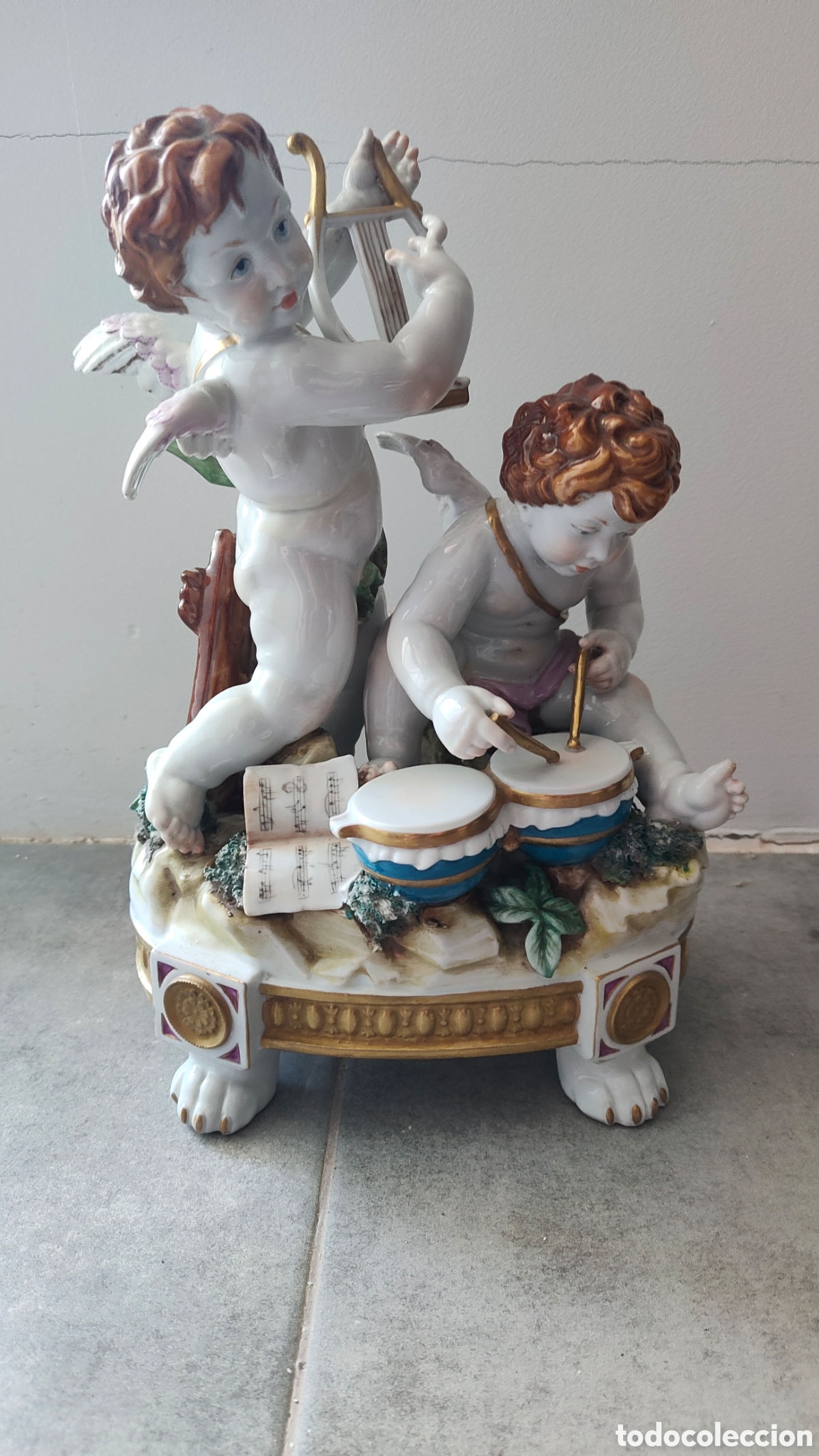 Vintage: Figuras de porcelana de la casa Algora - Foto 1