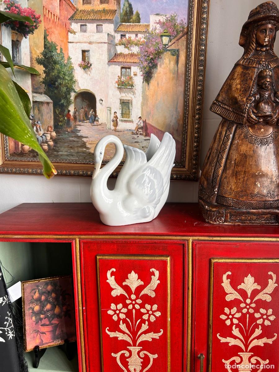 Vintage: Jarr&oacute;n Cisne de porcelana - Foto 2