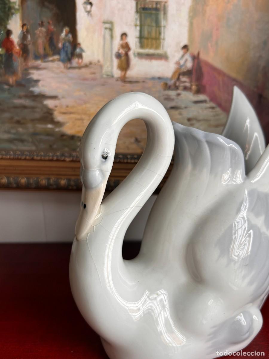 Vintage: Jarr&oacute;n Cisne de porcelana - Foto 3