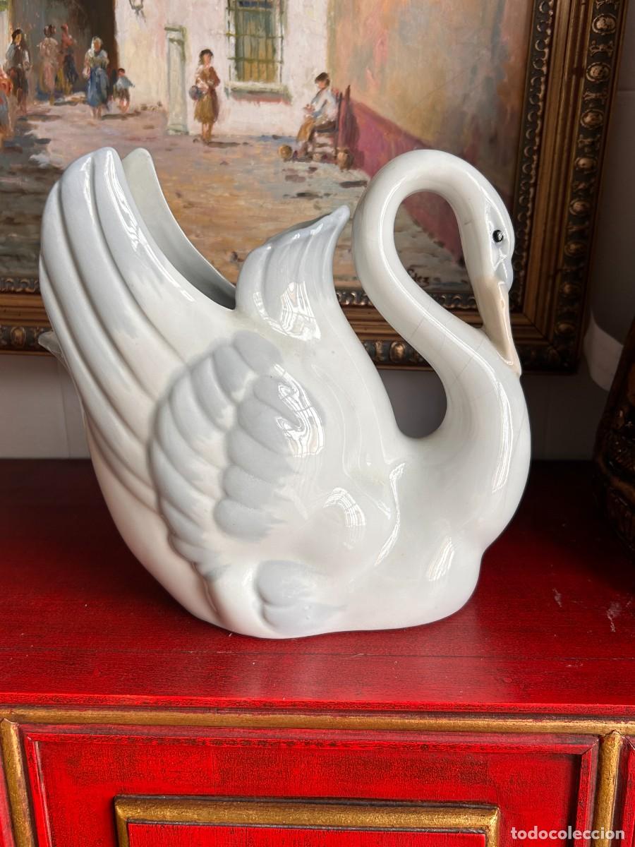 Vintage: Jarr&oacute;n Cisne de porcelana - Foto 5