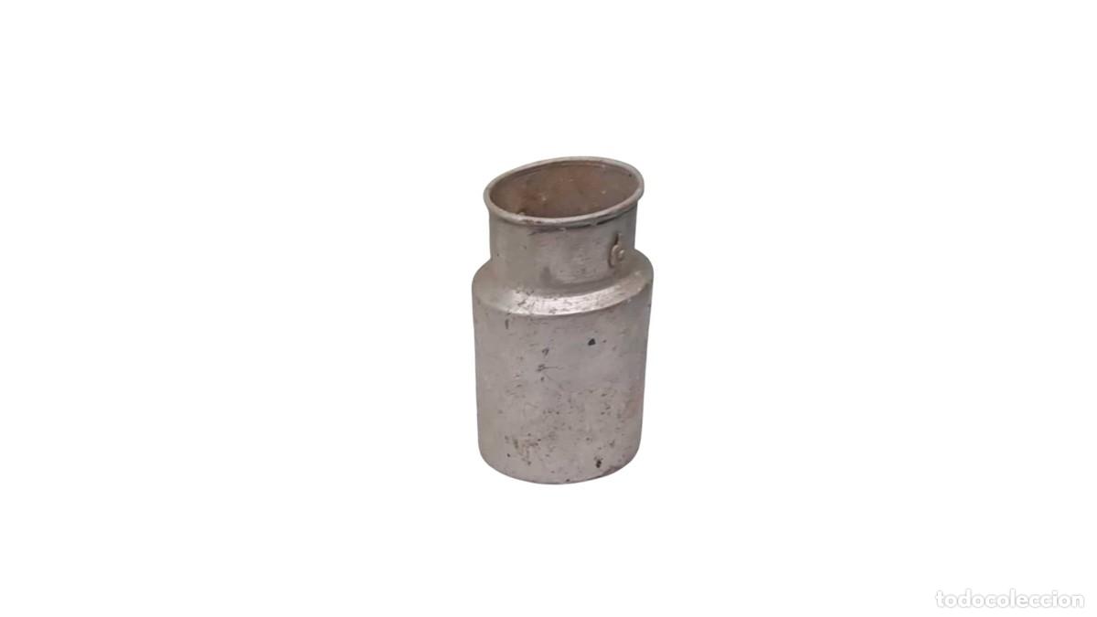 Vintage: Lechera Antigua de Aluminio &ndash; Para Transporte de Leche &ndash; Utensilio R&uacute;stico Vintage &ndash; Muy Rara