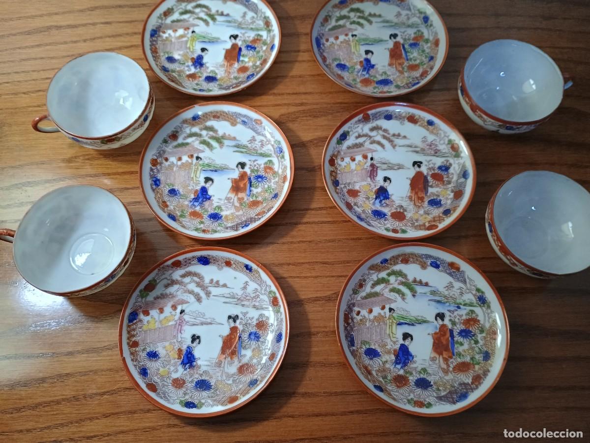Vintage: Juego de tazas y platos de porcelana