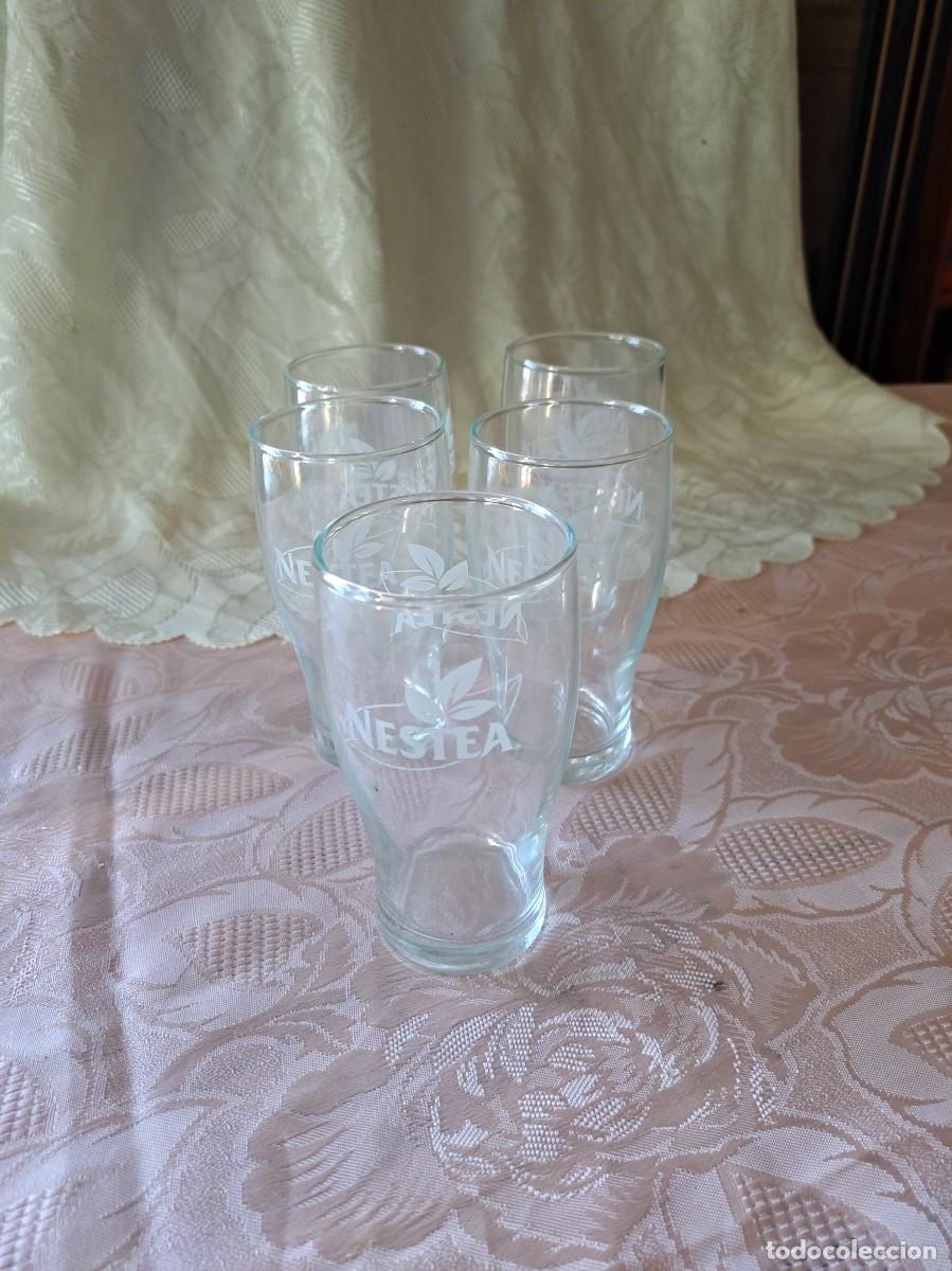 Vintage: Juego de 5 vasos de Nestea